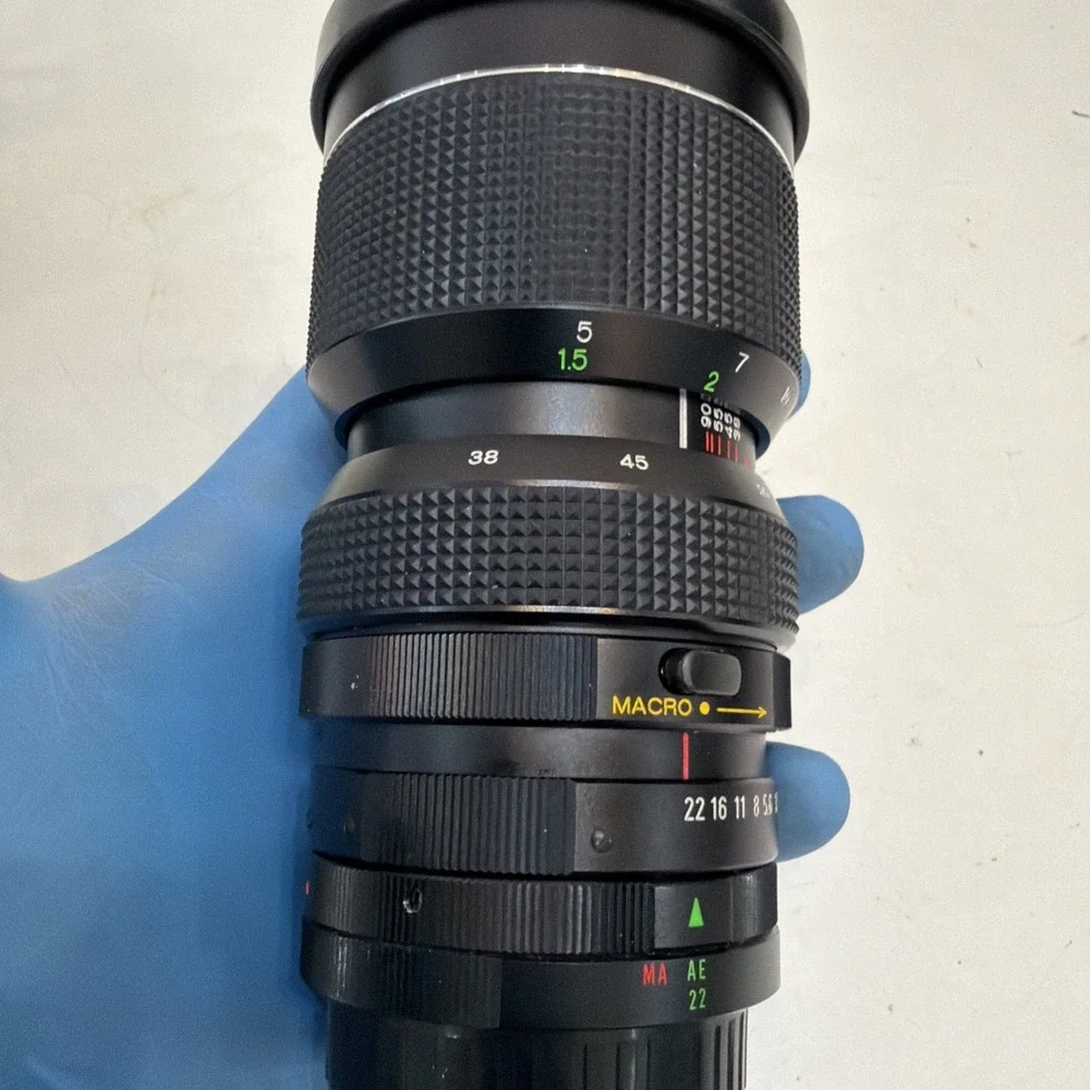 Vintage SUN ZOOM MACRO 38-90mm 1:3.5 MULTI COATED OPT No.509663 Made In Japan